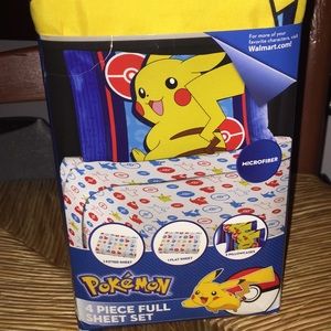 Pokémon 4 Piece Full Sheet Set